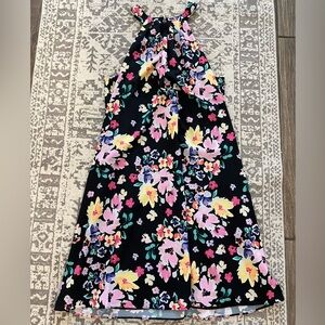 CeCe floral black dress